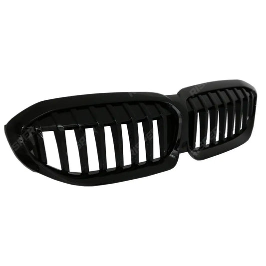 BMW 3 Series G20/G21 2018 - 2021 (Pre - LCI) Gloss Black Solid Slat Front Grill