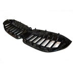 BMW 3 Series G20/G21 2018 - 2021 (Pre - LCI) Gloss Black Solid Slat Front Grill