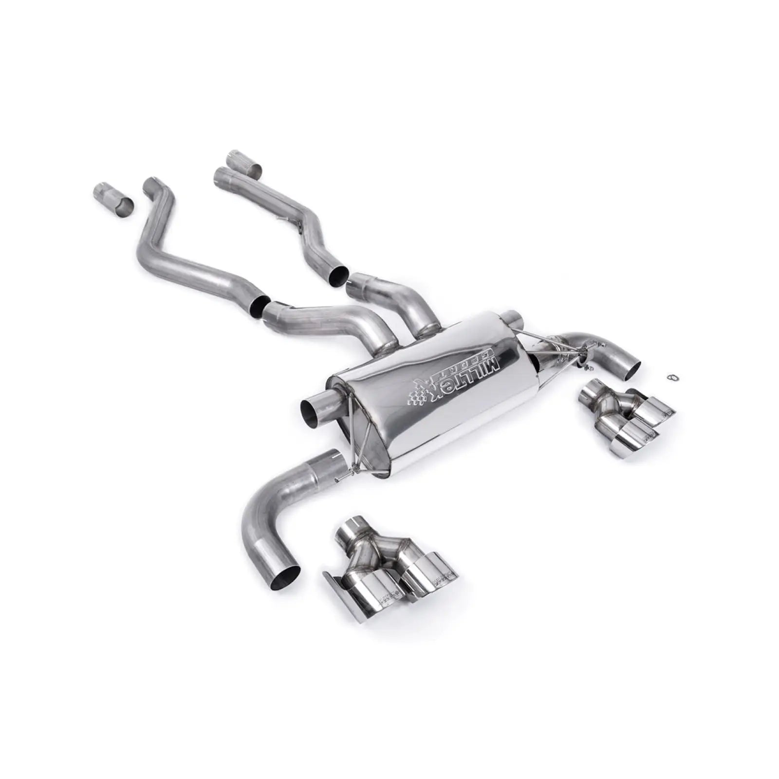 BMW 3 Series G20 & G21 M340i X Drive OPF / GPF Back Milltek Sport Exhaust System Polished Tips Exhaust Systems