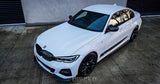 BMW 3 Series G20 G28 M Sport 2018+ Gloss Black Aero Kit Lip Package