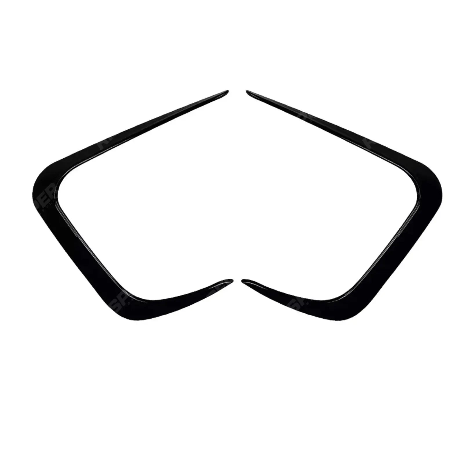 BMW 3 SERIES G20 (LCI) 2023+ FRONT BUMPER CANARDS IN GLOSS BLACK Body Trims