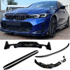 BMW 3 Series G20 M Sport LCI Aero Kit In Gloss Black