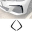 BMW 3 SERIES G20 (PRE LCI) 2019-2022 FRONT BUMPER CANARDS IN GLOSS BLACK Body Trims