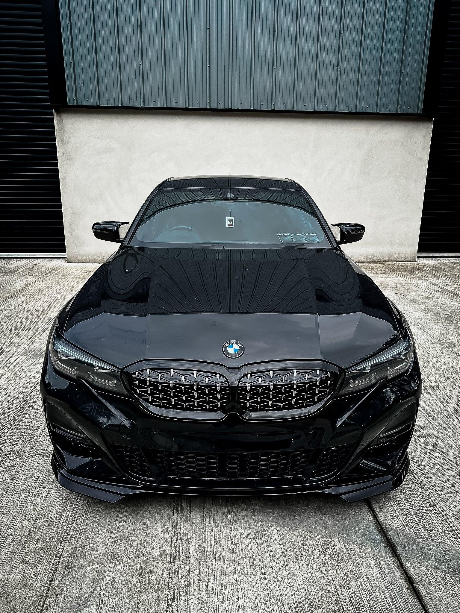 BMW 3 Series G20/G21 2018 - 2021 (pre - lci) Diamond Style Front Grill Gloss Black & Silver