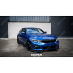 BMW 3 Series M Sport G20/G21 2018 - 2021 (pre - lci) Front Splitter Lip Gloss Black