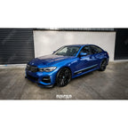 BMW 3 Series M Sport G20/G21 2018 - 2021 (pre - lci) Front Splitter Lip Gloss Black