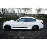 BMW 3 Series M Sport G20/G21 2018+ Gloss Black M Performance Side Door Stickers