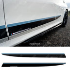 BMW 3 Series M Sport G20/G21 2018+ Gloss Black M Performance Side Door Stickers