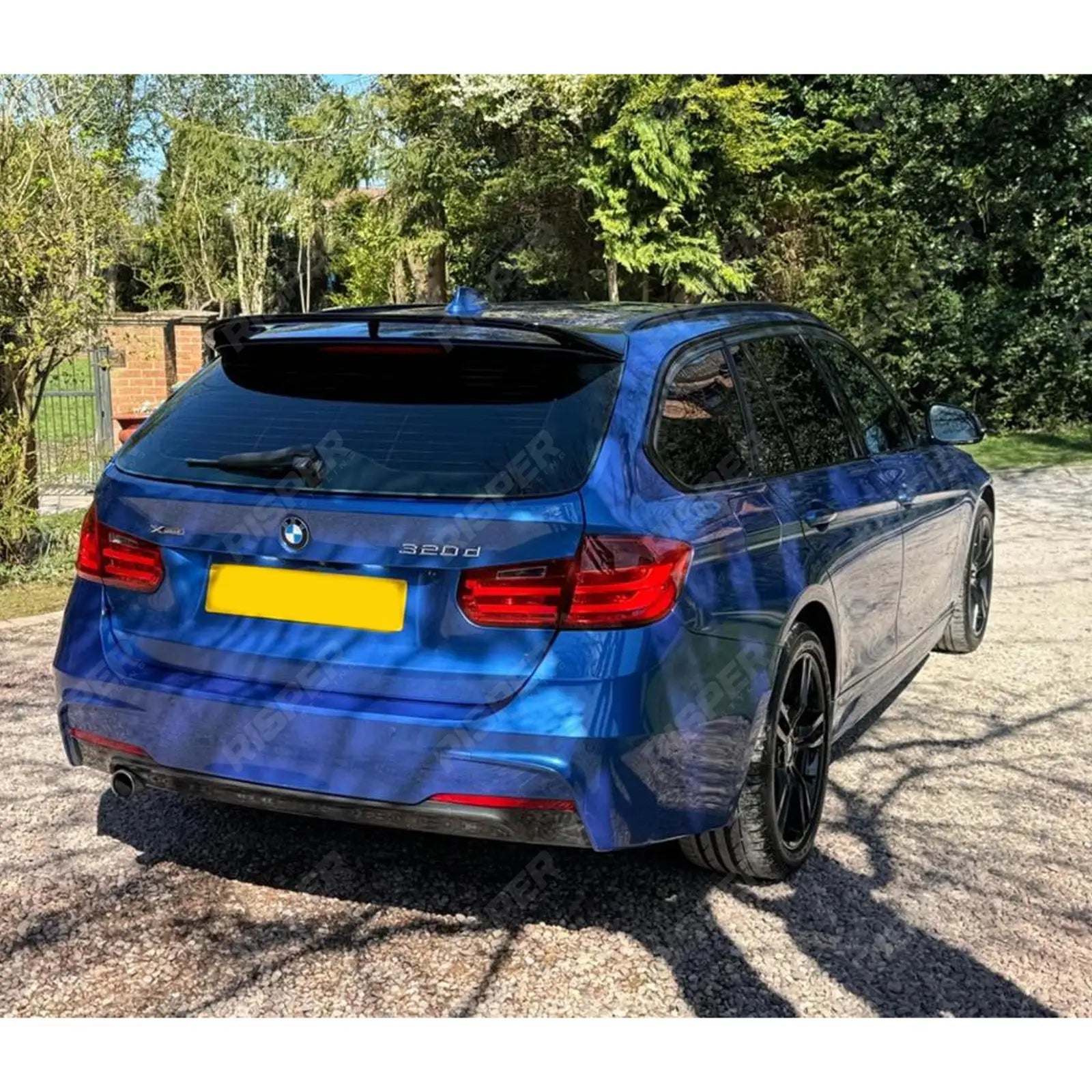 BMW 3 Series Touring F31 2013 - 2017 Rear Spoiler In Gloss Black