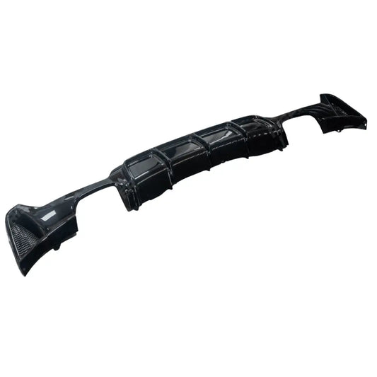 Bmw 4 Series F32 F36 M Sport 2014 - 2020 Rear Diffuser 00__00 In Gloss Black