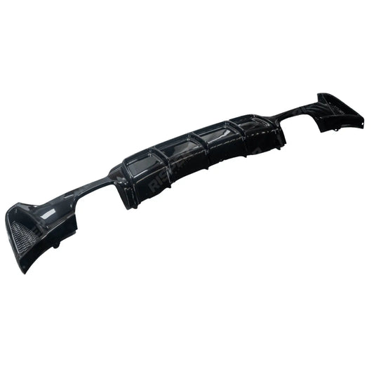 Bmw 4 Series F32 F36 M Sport 2014 - 2020 Rear Diffuser 00__00 In Gloss Black