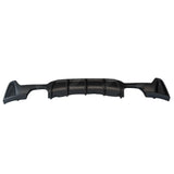 Bmw 4 Series F32 F36 M Sport 2014 - 2020 Rear Diffuser 00__00 In Matte Black