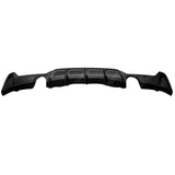 Bmw 4 Series F32 F36 M Sport 2014 - 2020 Rear Diffuser In Matte Black 0___0