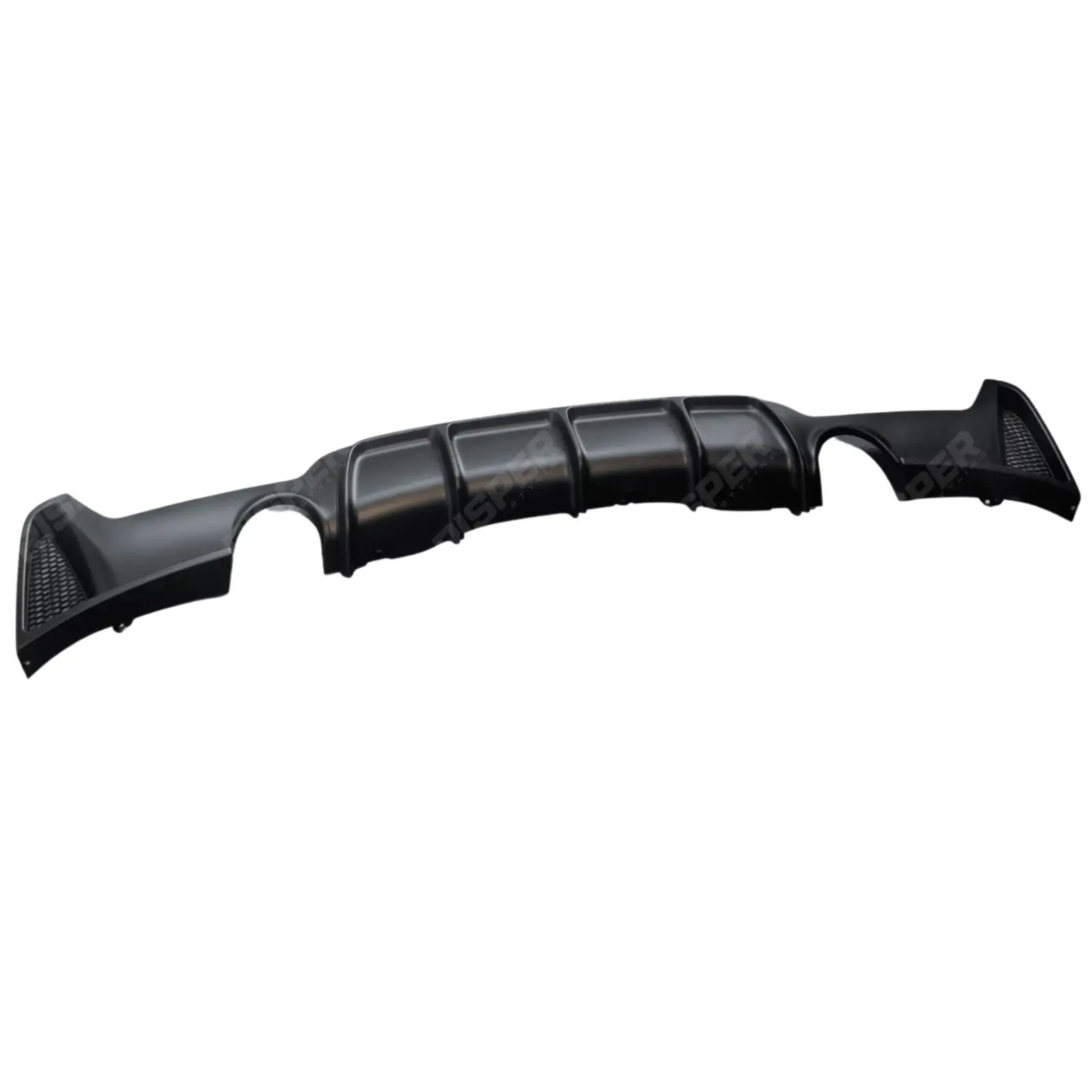 Bmw 4 Series F32 F36 M Sport 2014 - 2020 Rear Diffuser In Matte Black 0___0