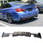BMW 4 Series F32 F36 M Sport - Dual Exit Rear Diffuser in Carbon Look