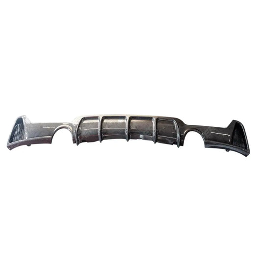 BMW 4 Series F32 F36 M Sport - Dual Exit Rear Diffuser in Carbon Look