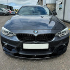 BMW 4 Series F32/F36 M Sport Front Splitter in Gloss Finish