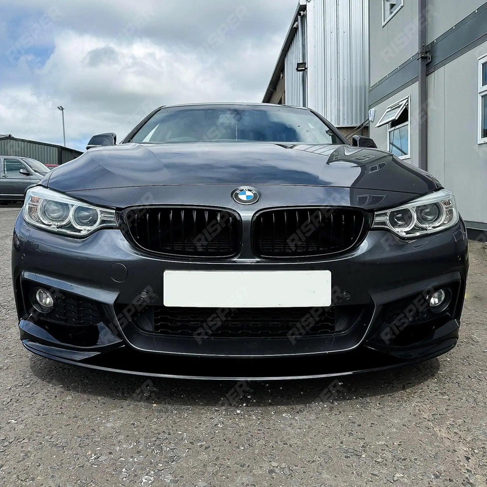 BMW 4 Series F32/F36 M Sport Front Splitter in Gloss Finish