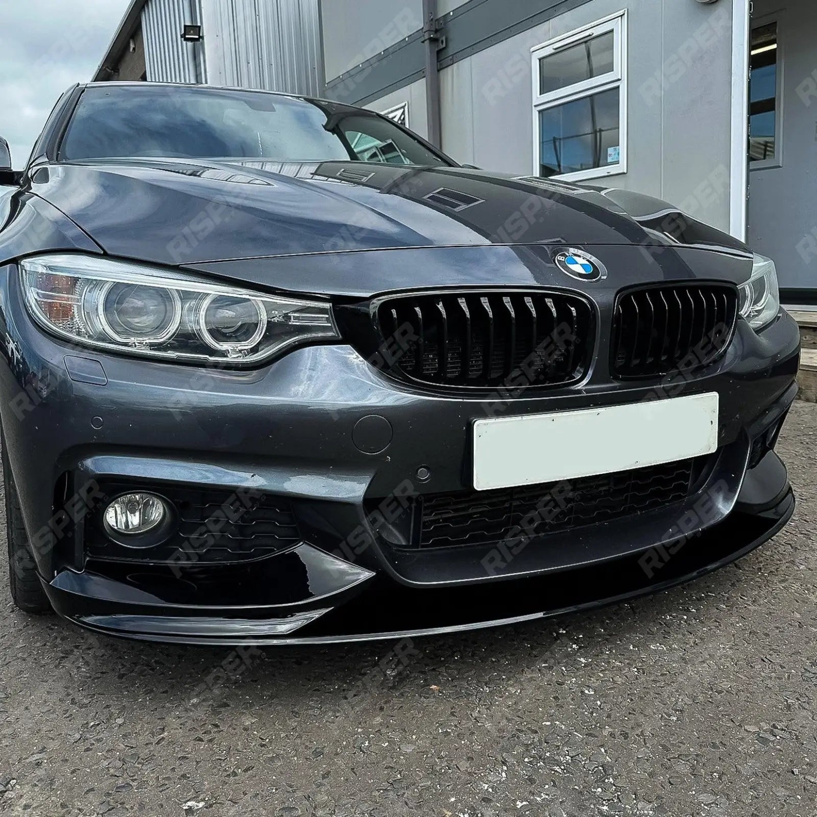 BMW 4 Series F32/F36 M Sport Front Splitter in Gloss Finish
