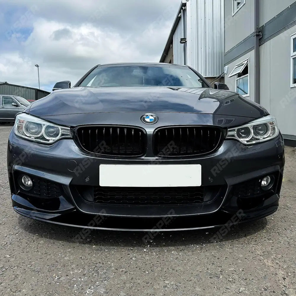 BMW 4 Series F32/F36 M Sport Front Splitter in Gloss Finish