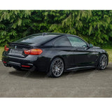 BMW 4 Series F32 M Sport 2014-2020 Gloss Black Full Aero Body Lip Kit - Diffuser 00___ Aero Kit