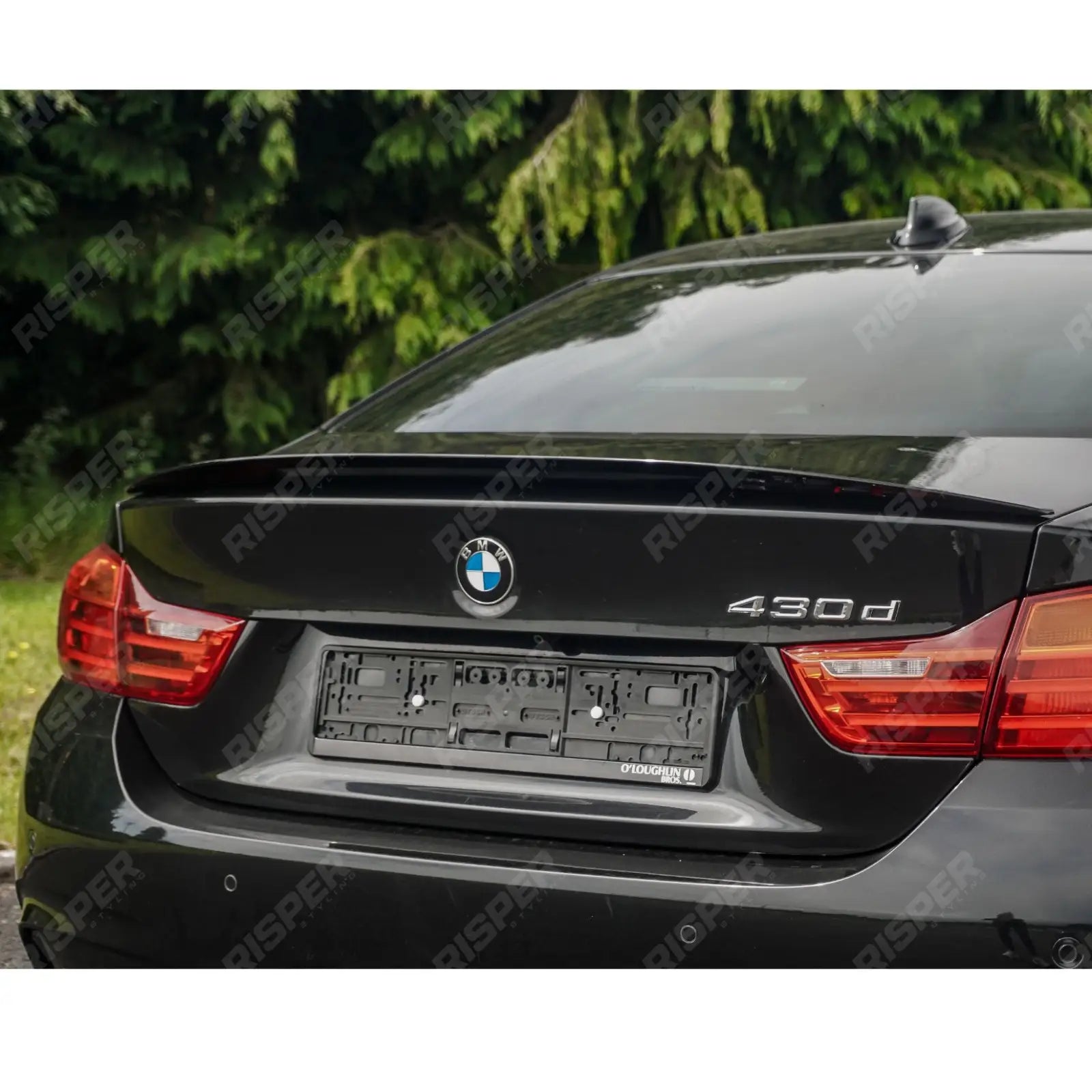 BMW 4 Series F32 M Sport 2014-2020 Gloss Black Full Aero Body Lip Kit - Diffuser 00___ Aero Kit