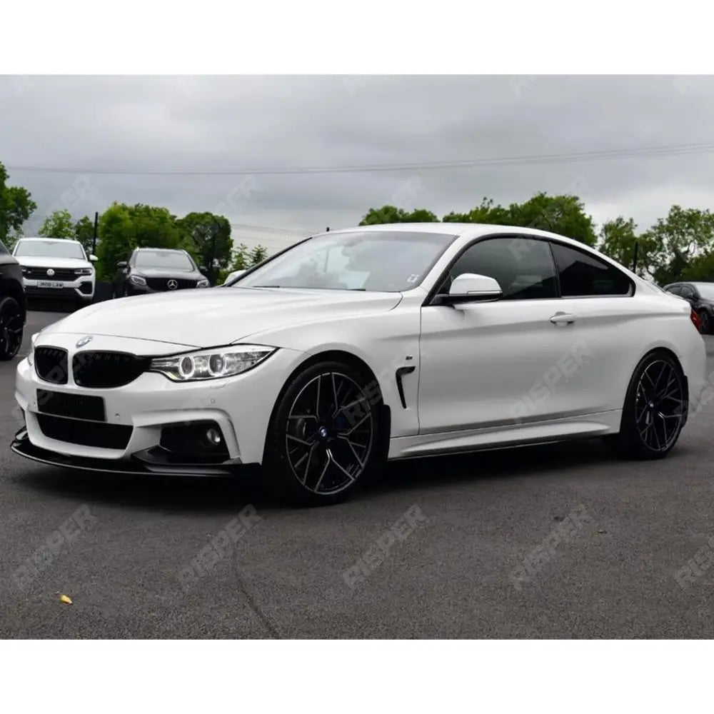 BMW 4 Series F32 M Sport 2014-2020 Gloss Black Full Aero Body Lip Kit - Diffuser 00__00 Aero Kit