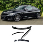 BMW 4 Series F32 M Sport 2014-2020 Gloss Black Full Aero Body Lip Kit - Diffuser 00___ Aero Kit