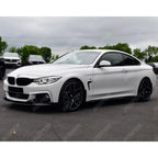 BMW 4 Series F32 M Sport 2014-2020 Gloss Black Full Aero Body Lip Kit - Diffuser 00__00 Aero Kit