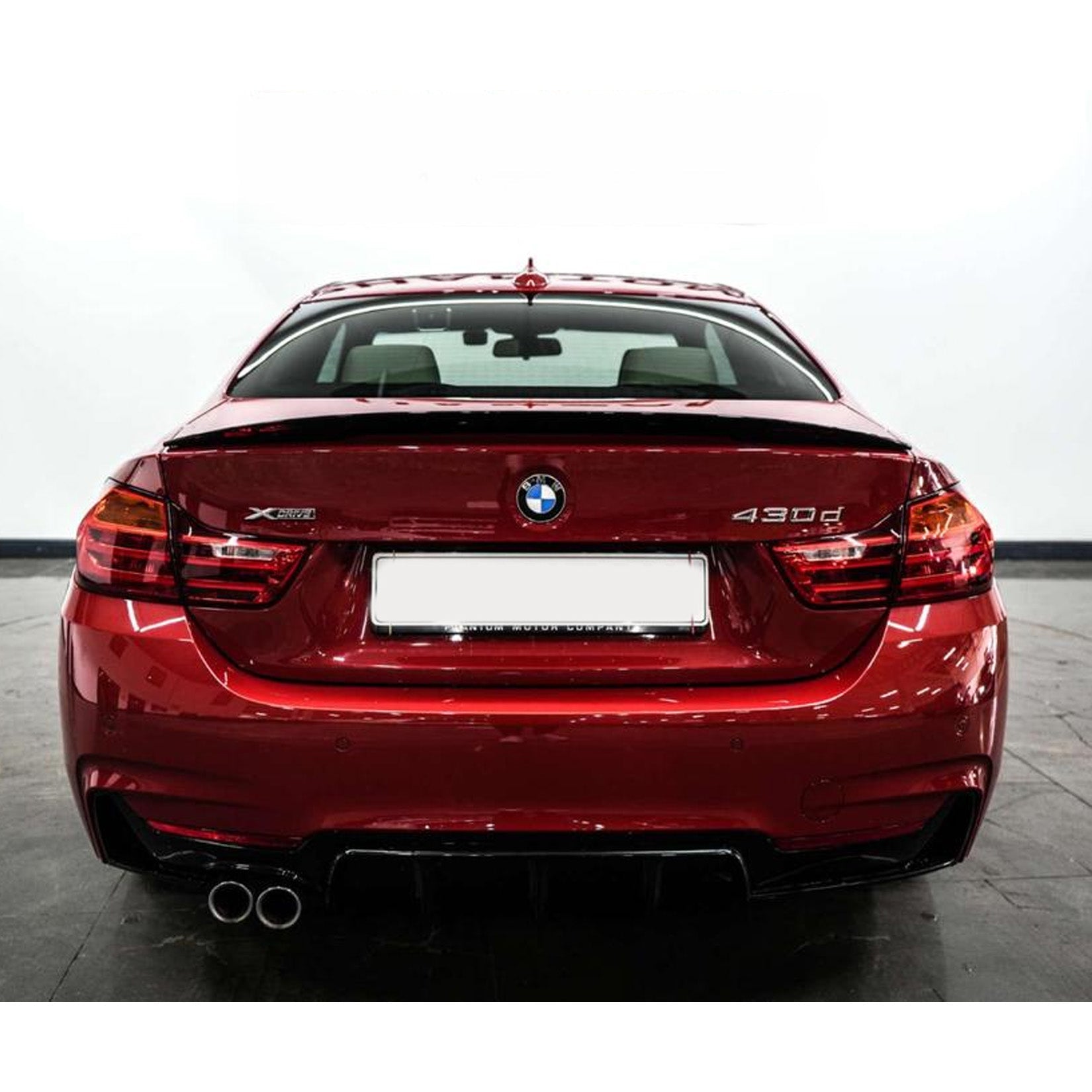 BMW 4 Series F32 M4 F82 - Gloss Black Rear Boot Spoiler