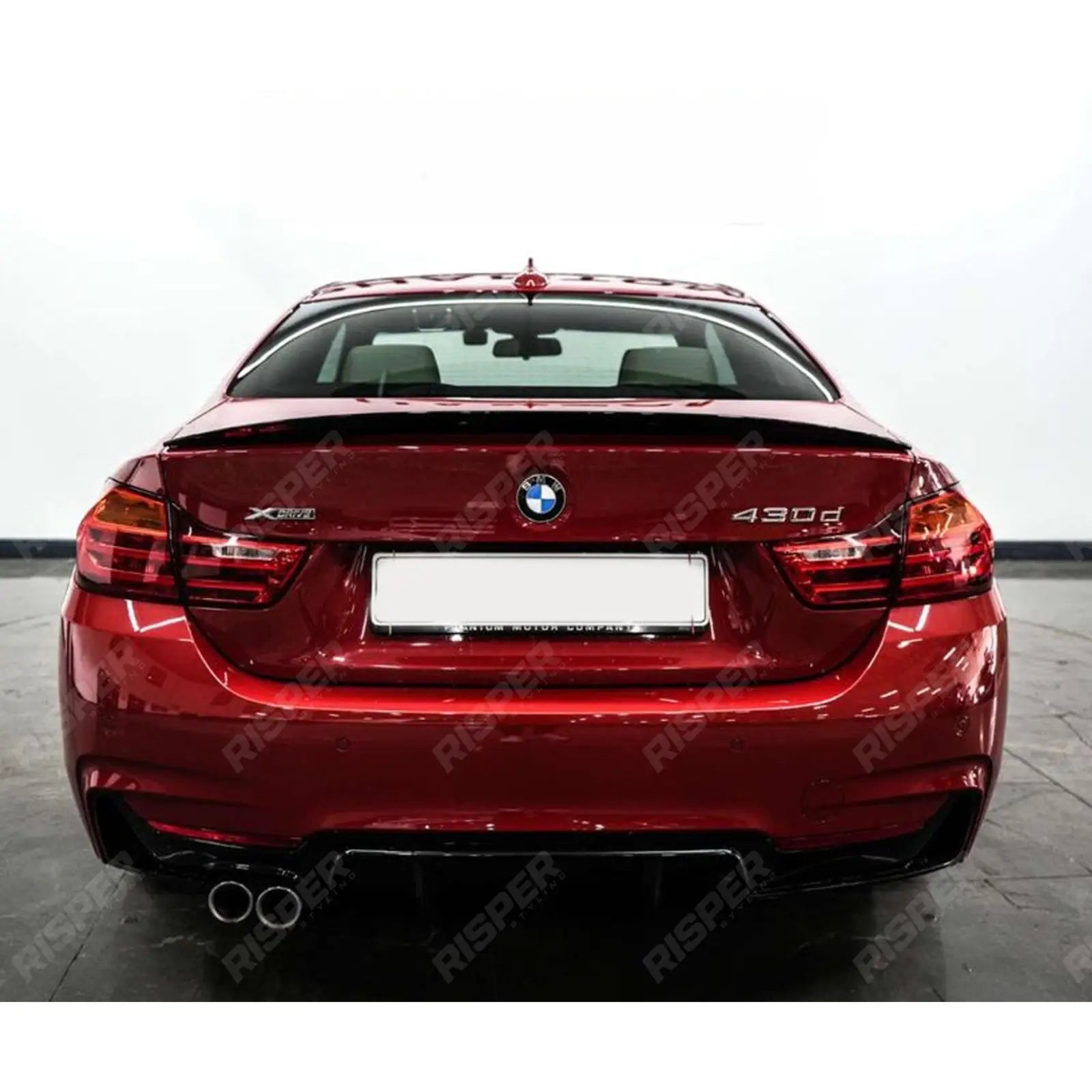 BMW 4 Series F32 M4 F82 - Gloss Black Rear Boot Spoiler