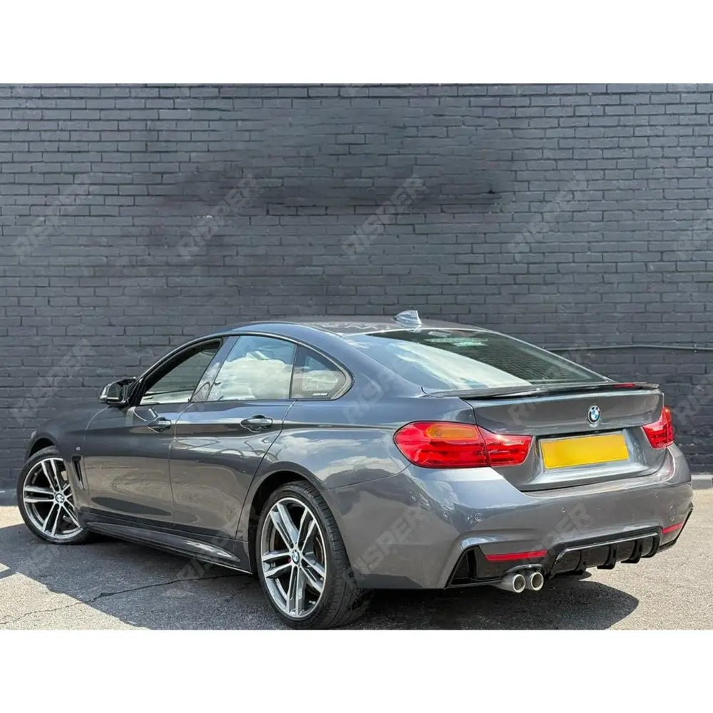 Bmw 4 Series F36 2014-2020 Gran Coupe - MP Style Rear Spoiler In Gloss Black Spoiler