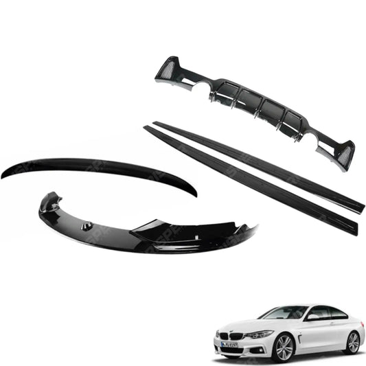 BMW 4 Series F36 Gloss Black Full Kit V2 0__0 Body Kit