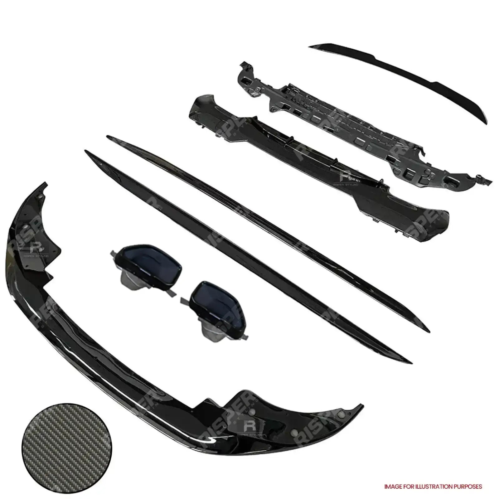 BMW 4 Series G22 2020+ 440i M Performance - Full Aero Kit in Carbon Look Aero Kit