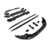 BMW 4 Series G22 2020+ M Sport - Gloss Black Full Aero Kit with Exhaust Tips