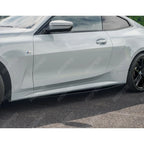 BMW 4 Series G22 2020+ M Sport - Gloss Black Full Aero Kit with Exhaust Tips Aero Kit
