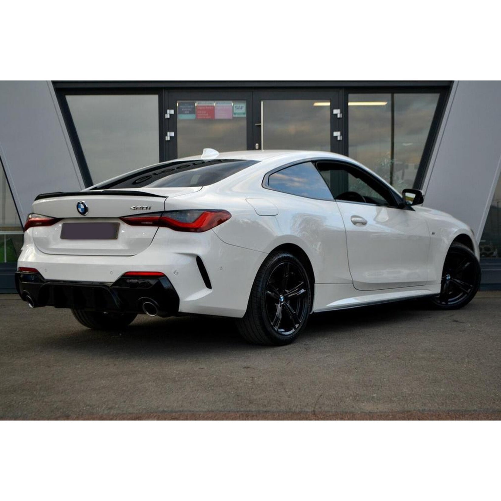 Bmw 4 Series G22 2020+ MP Rear Spoiler In Gloss Black