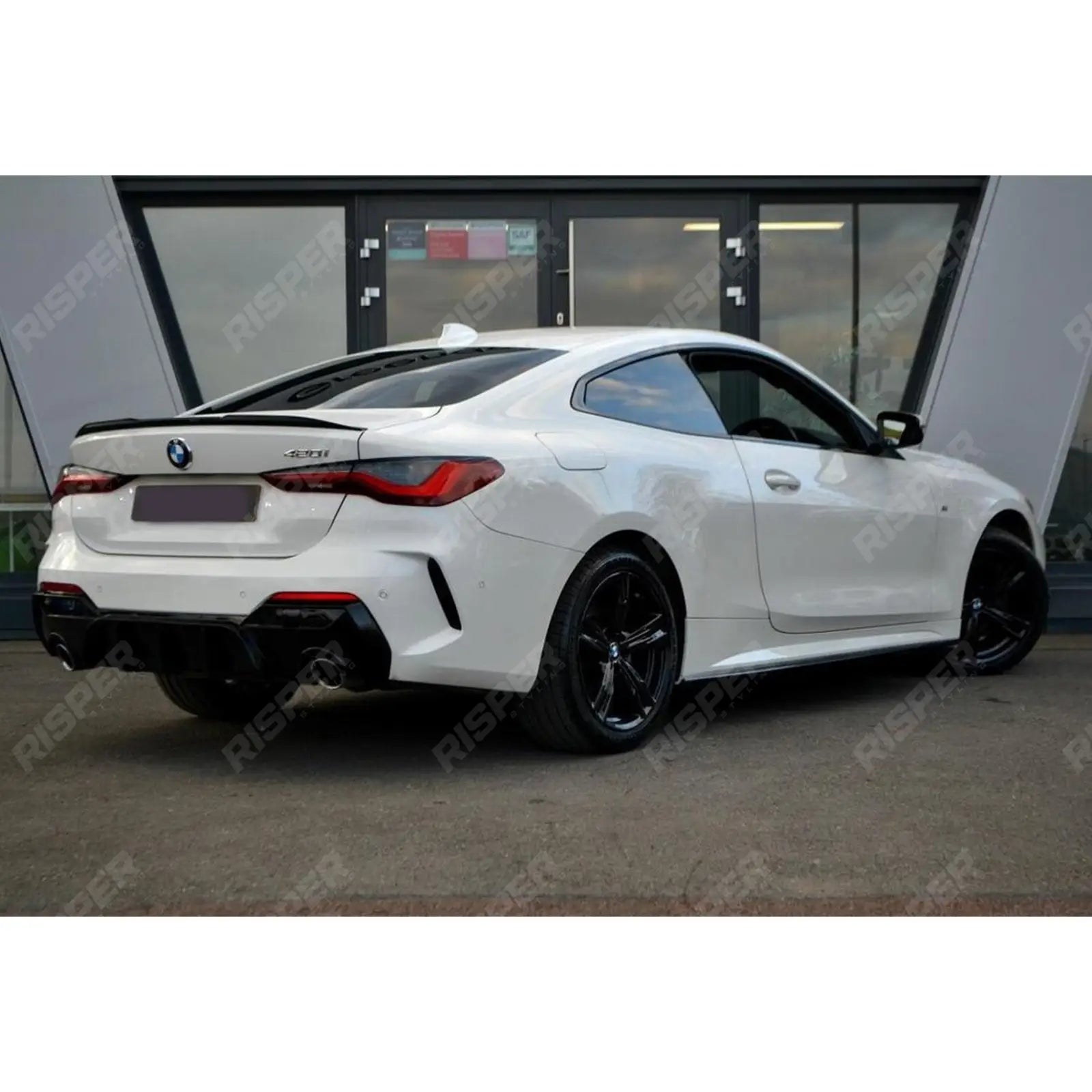 Bmw 4 Series G22 2020+ MP Rear Spoiler In Gloss Black