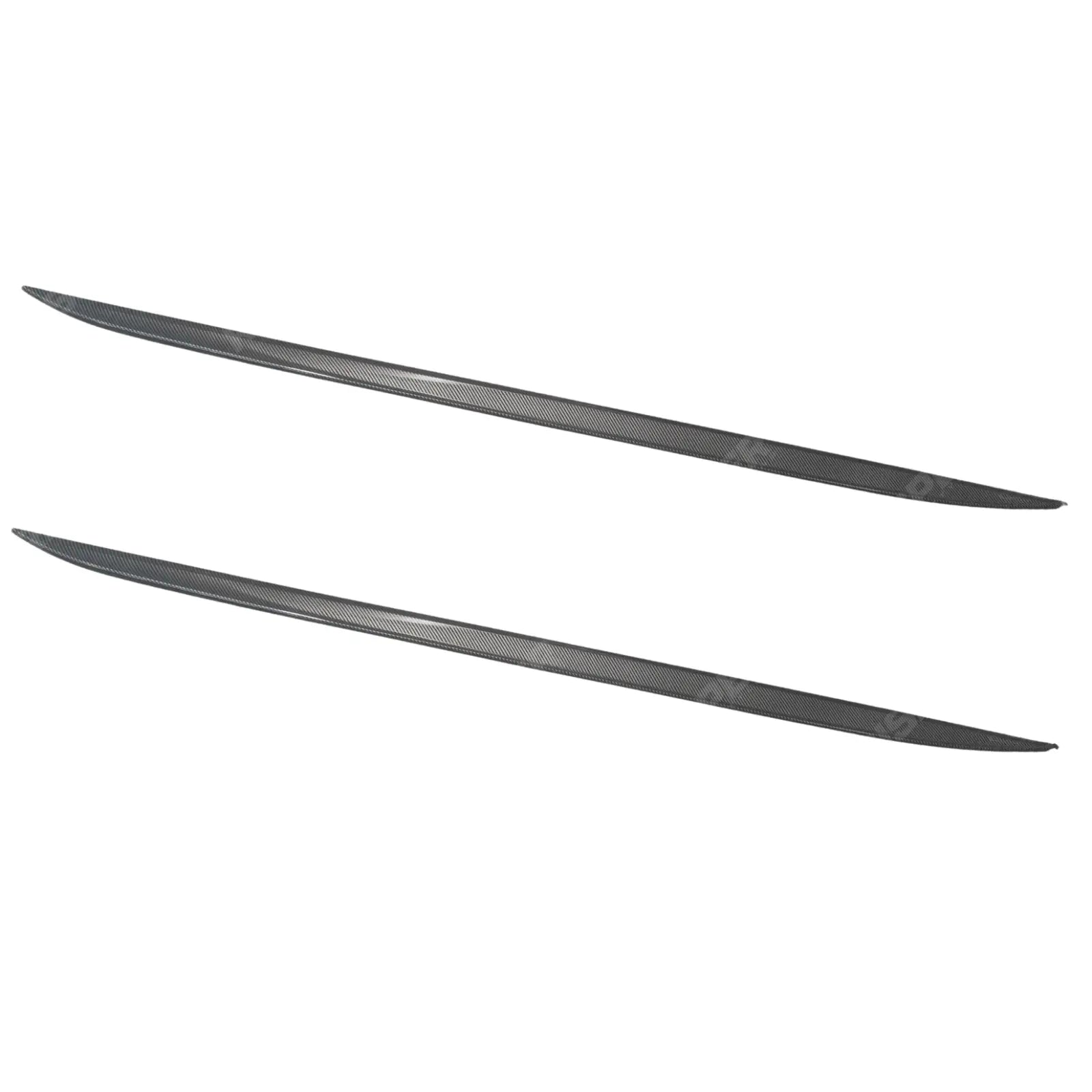 Bmw 4 Series G22 M Sport 2020+ Side Skirt Splitters In Carbon Look