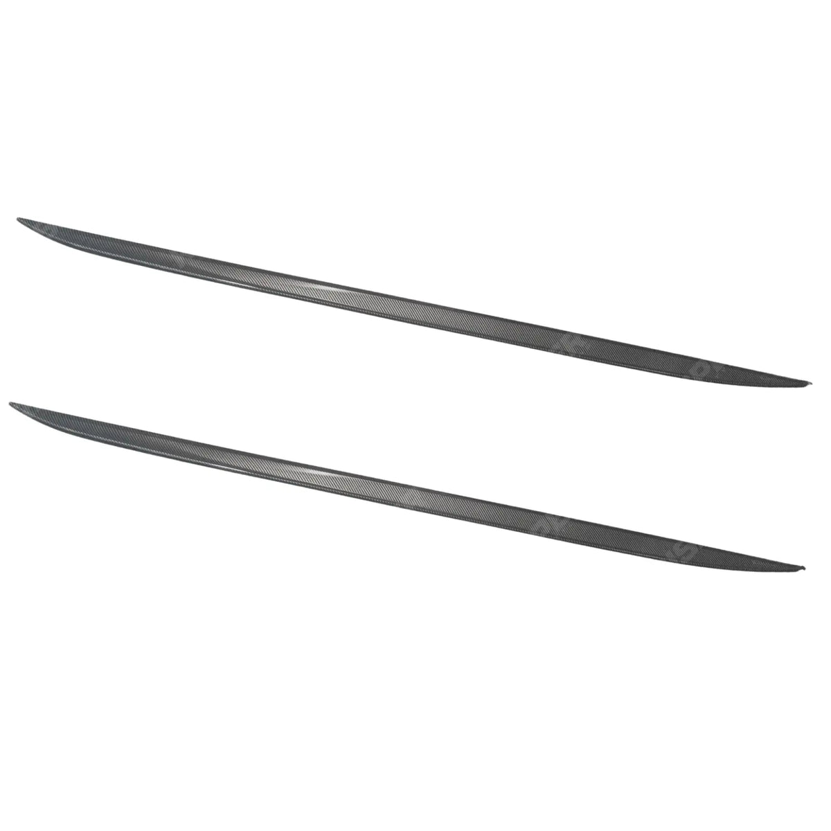 Bmw 4 Series G22 M Sport 2020+ Side Skirt Splitters In Carbon Look