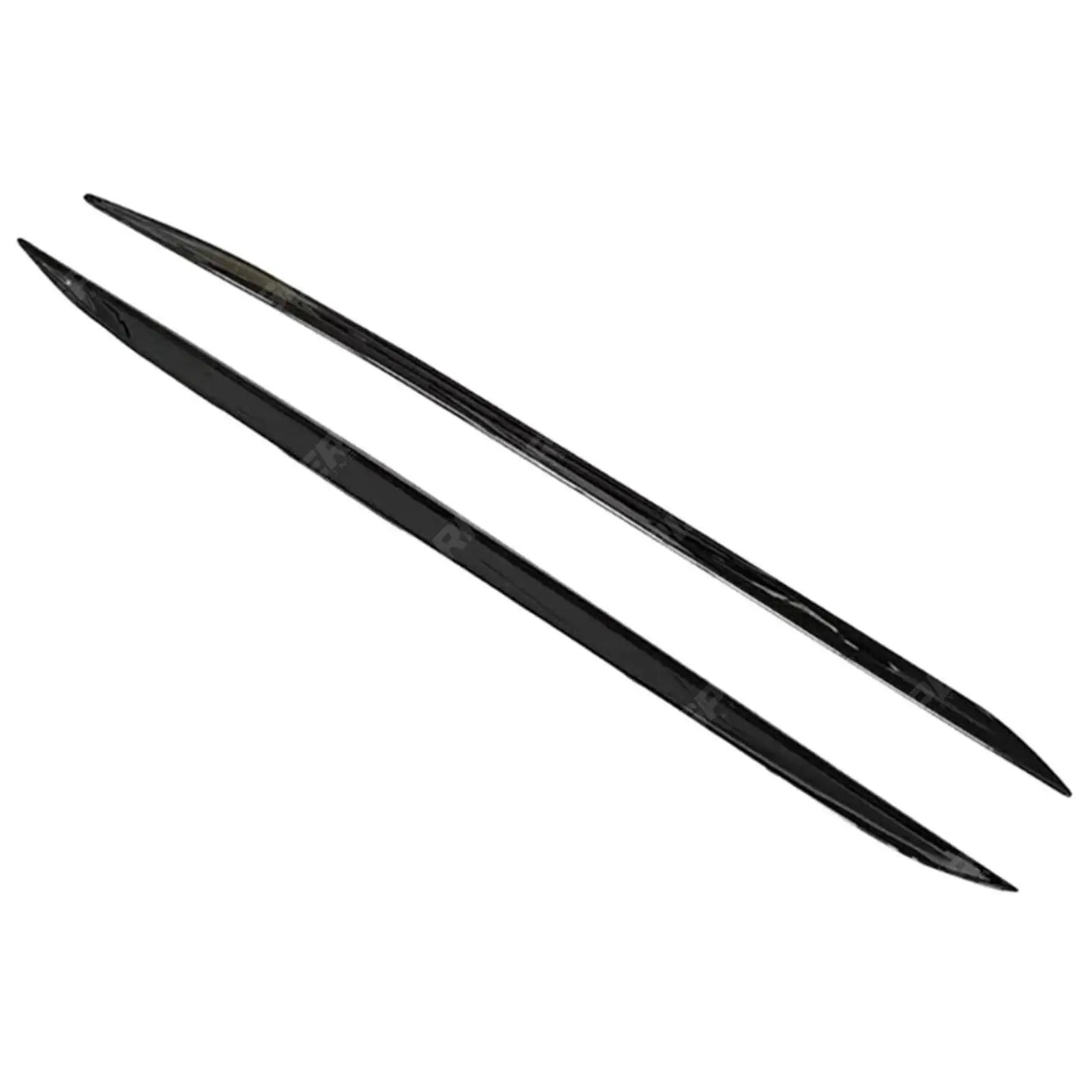 BMW 4 Series G22 M Sport 2020+ Side Skirt Splitters in Gloss Black