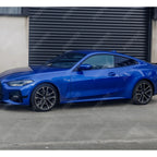 BMW 4 Series G22 M Sport 2020+ Side Skirt Splitters in Gloss Black