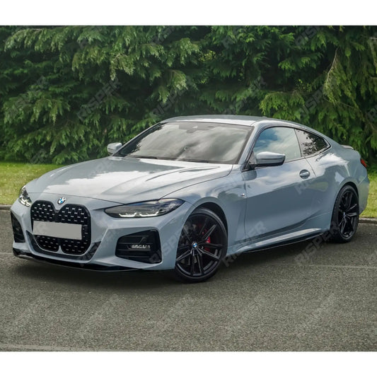 BMW 4 Series G22 M Sport 2020+ Side Skirt Splitters in Gloss Black Side Skirt Splitter