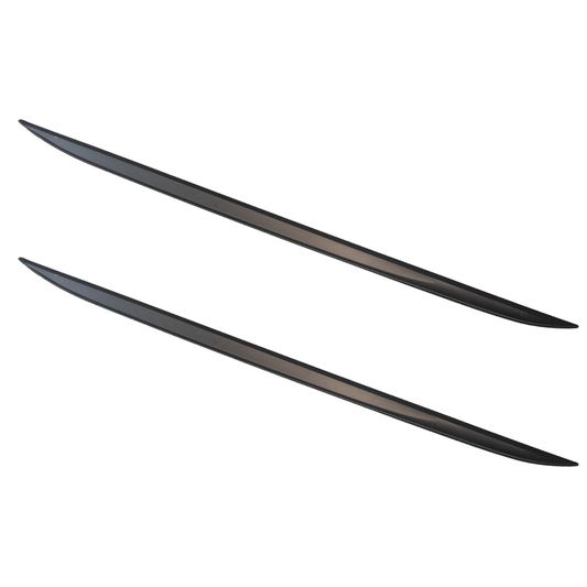 Bmw 4 Series G22 M Sport 2020+ Side Skirt Splitters In Matte Black