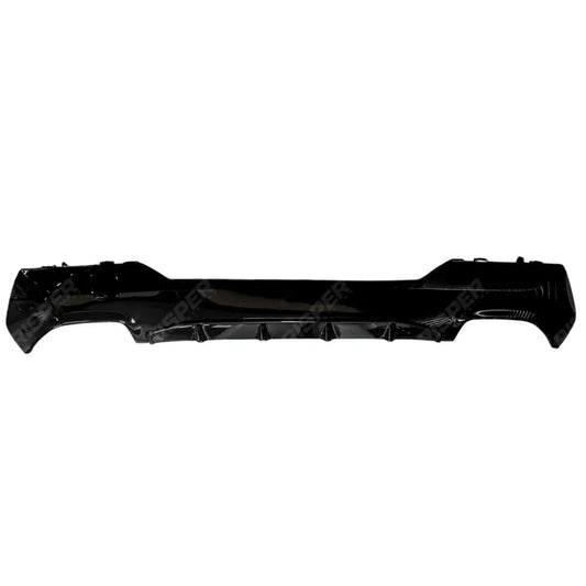 Bmw 4 Series G22 M Sport 2021+ 2 Door Coupe Rear Diffuser In Gloss Black