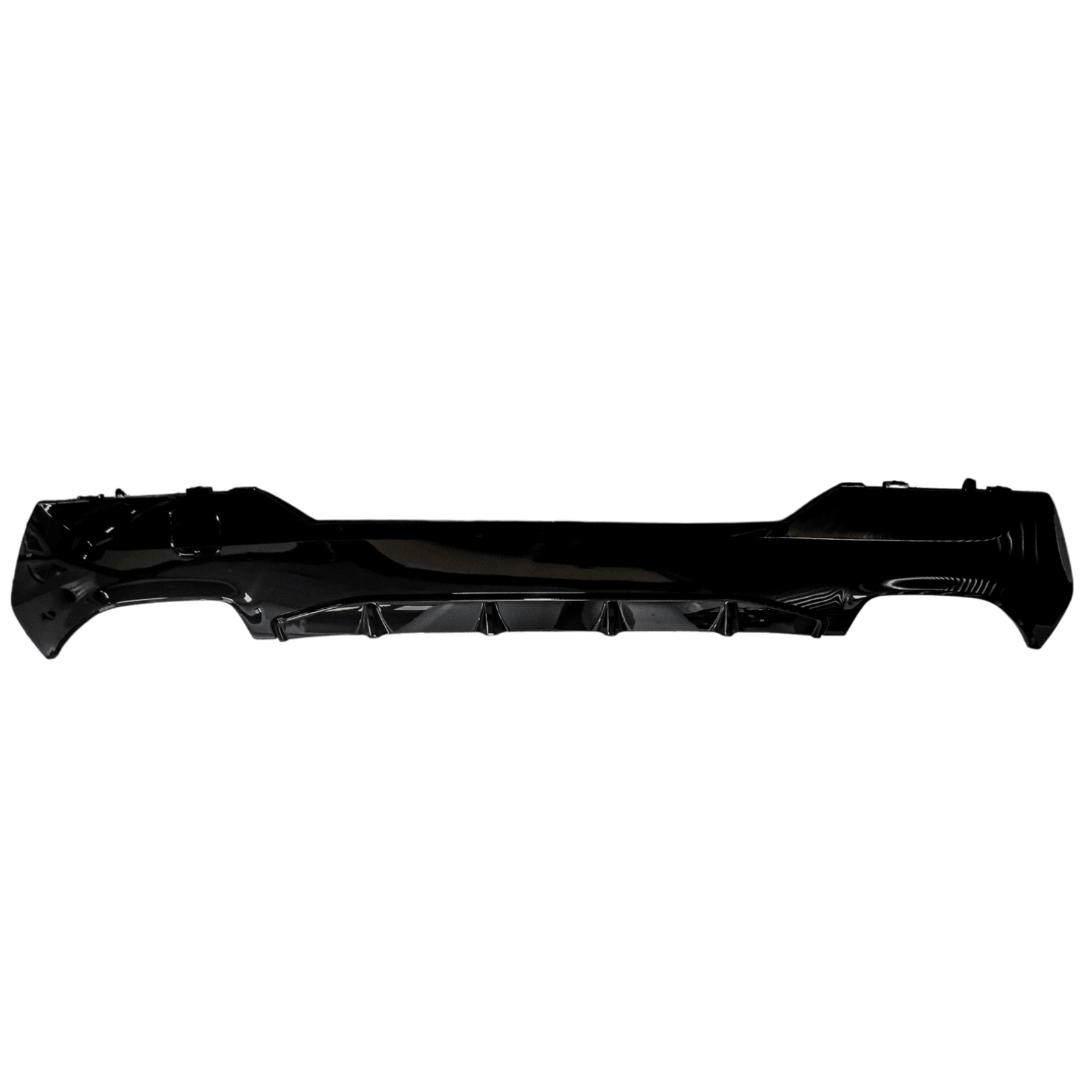 Bmw 4 Series G22 M Sport 2021+ 2 Door Coupe Rear Diffuser In Gloss Black
