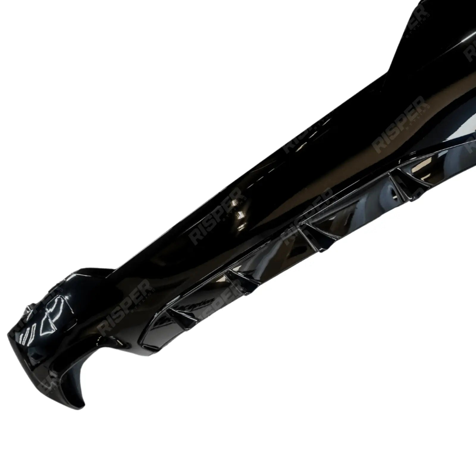 Bmw 4 Series G22 M Sport 2021+ 2 Door Coupe Rear Diffuser In Gloss Black