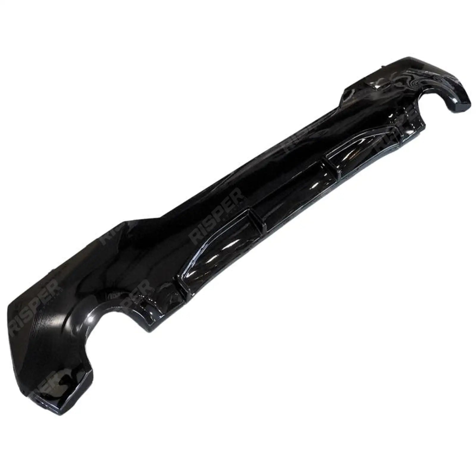 BMW 4 Series G22 M Sport MP Competition Rear Diffuser In Gloss Black Main image