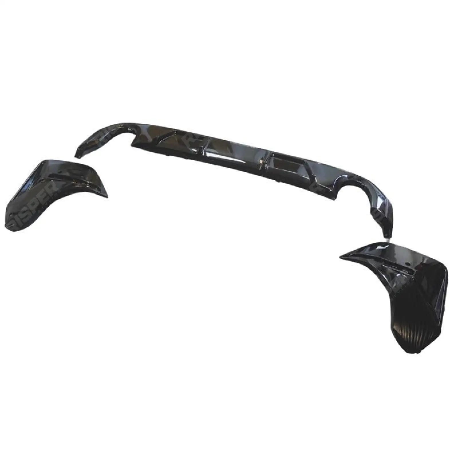 BMW 4 Series G26 M Sport MP Rear Diffuser In Gloss Black