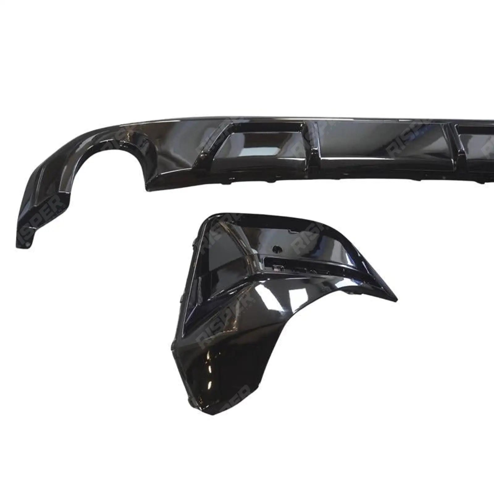 BMW 4 Series G26 M Sport MP Rear Diffuser In Gloss Black